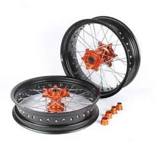 Rims supermotard KTM CNC hubs 2