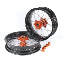 Rims supermotard KTM CNC hubs