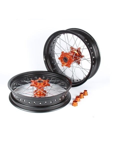 Rims supermotard KTM CNC hubs