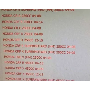 Acople disco freno 320mm Honda 2