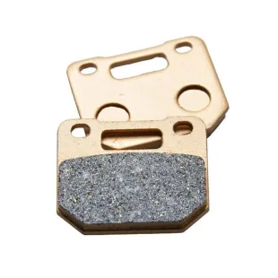 Sintered radial brake pads