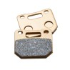 Sintered radial brake pads