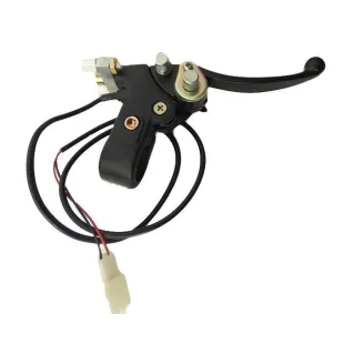 Soporte y maneta derecha miniquad electrico
