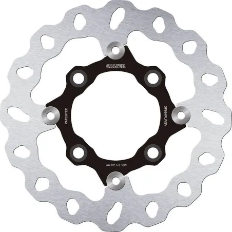 Brake disc floating GALFER fixed 4 hole