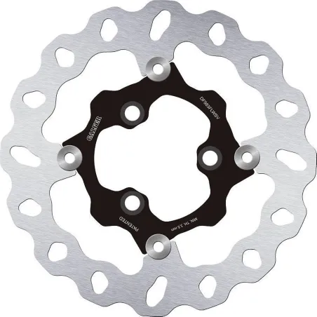 Brake disc floating GALFER fixed 3 hole