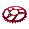 Rear sprocket MTR 3 hole Red