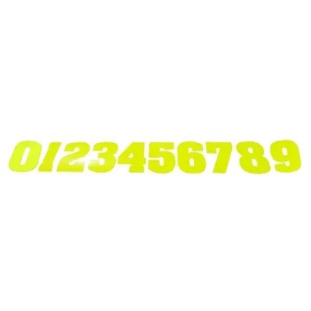 Numeros decorativos Fluor para dorsales