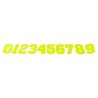 Numeros decorativos Fluor para dorsales