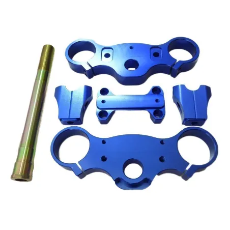 Tijas completas 170mm CNC azules