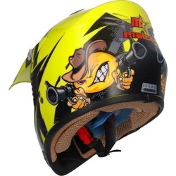 Helmet shiro MTR MX-306 fluor