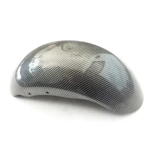 Rear fender carbon look skateboard