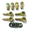 Set assy bolts and fittings M12 twin oil cooler