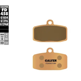 Brake pads GALFER formula brake