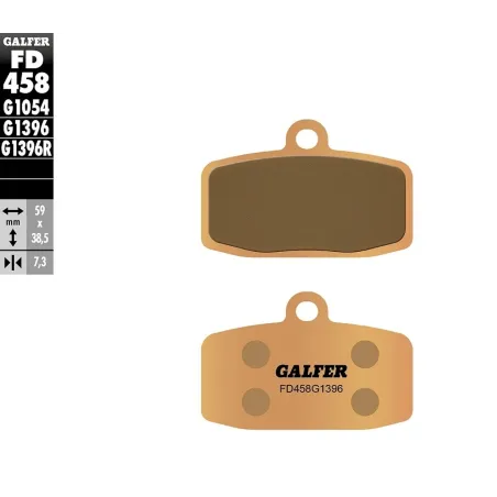 Brake pads GALFER formula brake