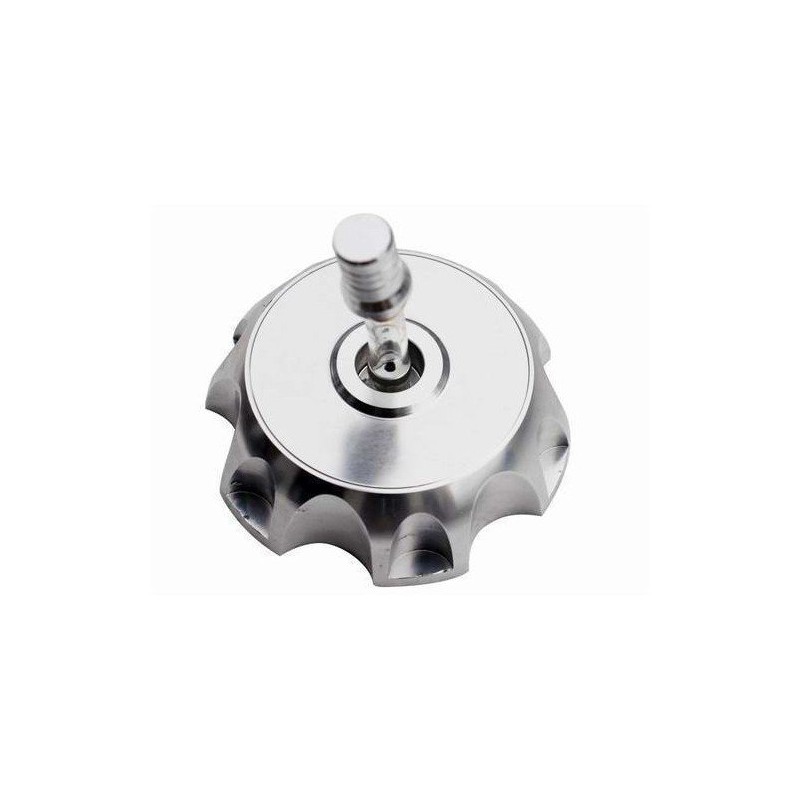 Tank cap aluminum color