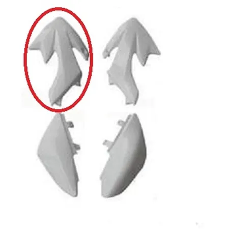 White fairing single crf50