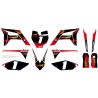 Sticker assy dirt bike KXD 712