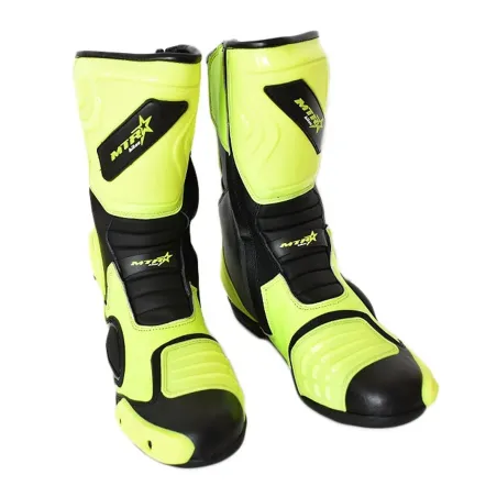 Botas de supermotard fluor
