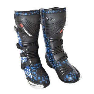 Botas de supermotard azules 2