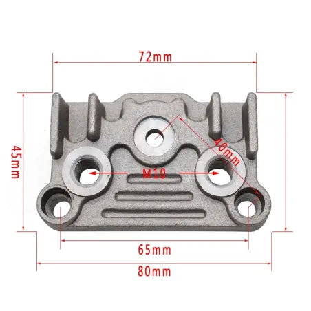 Fitting for cnc oil radiator