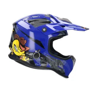Helmet shiro MTR MX-306 blue 2