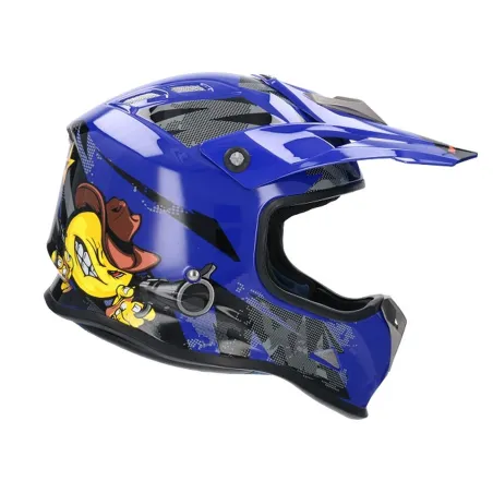 Casco shiro MTR MX-306 azul