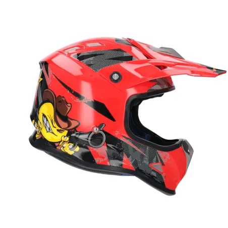Casco shiro MTR MX-306 rojo