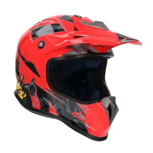 Casco shiro MTR MX-306 rojo