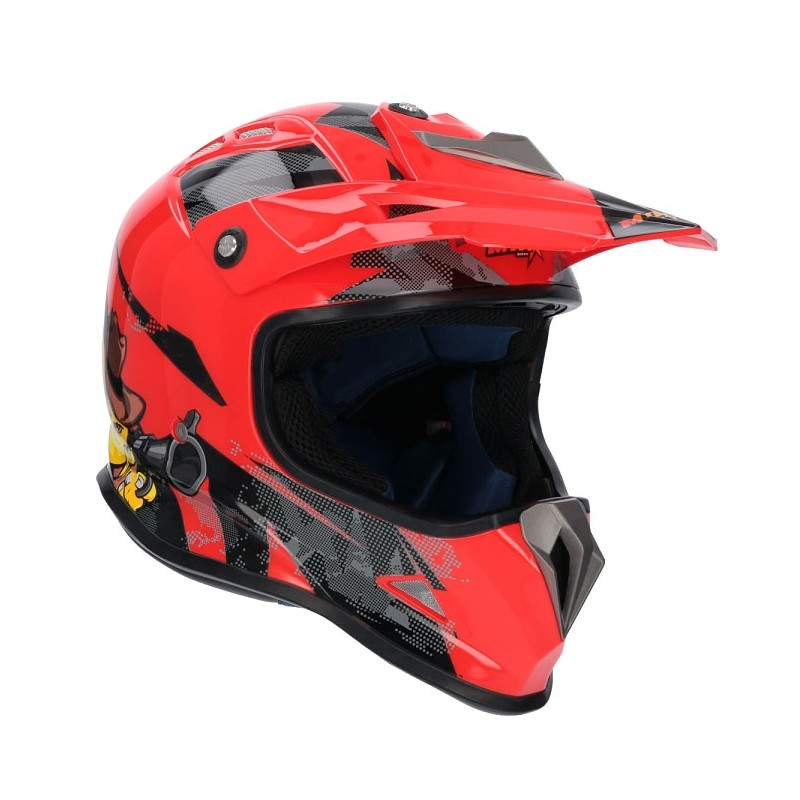 Helmet shiro MTR MX-306 red