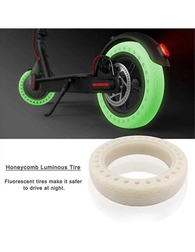 Pattern Honeycomb Solid Tire Fluorescent color xiaomi m365