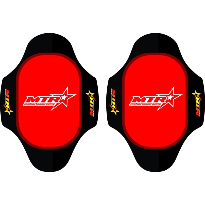 RED universal sliders for road suits