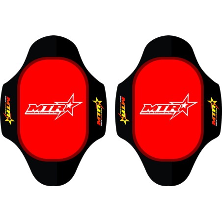 RED universal sliders for road suits