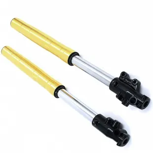 Black front suspension alevin 660mm