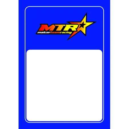 Cartel para precios MTR