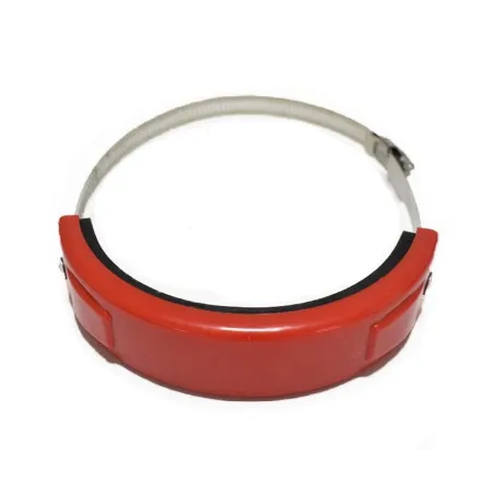Protector de escape pit bike Rojo