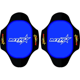 BLUE universal sliders for road suits