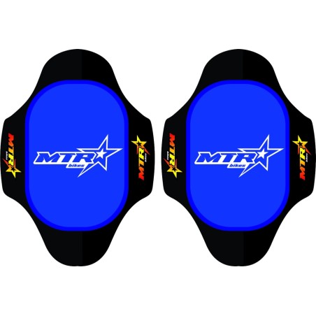 BLUE universal sliders for road suits