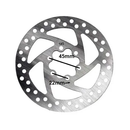 Disco de freno 140mm patin litio