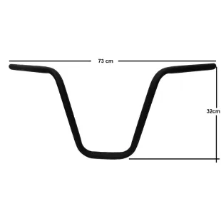 Handlebar harley skateboard