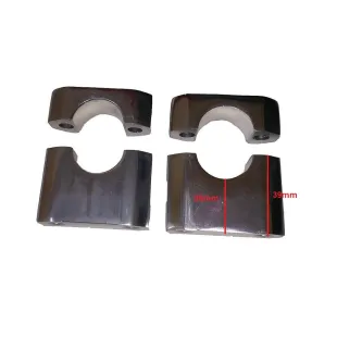 Aluminum turrets 28mm