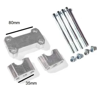 Low risers 22mm