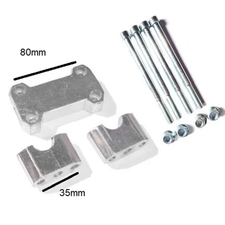Low risers 22mm