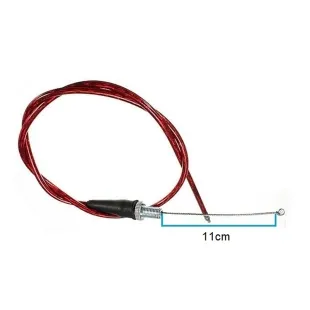 Cable acelerador rojo para puño rapido