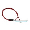Cable acelerador rojo para puño rapido