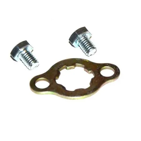 Front sprocket retainer pit bike