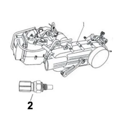 Pata de arranque MCT 125 E4