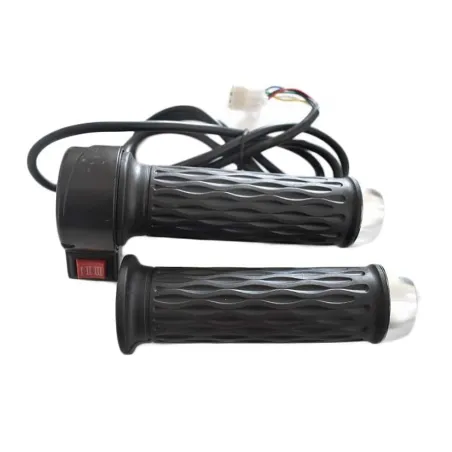 Grips with throttle for harley skateboard
