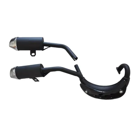 Twin Muffler assy minibike XZR