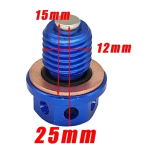 Magnetic drain plug cnc 2