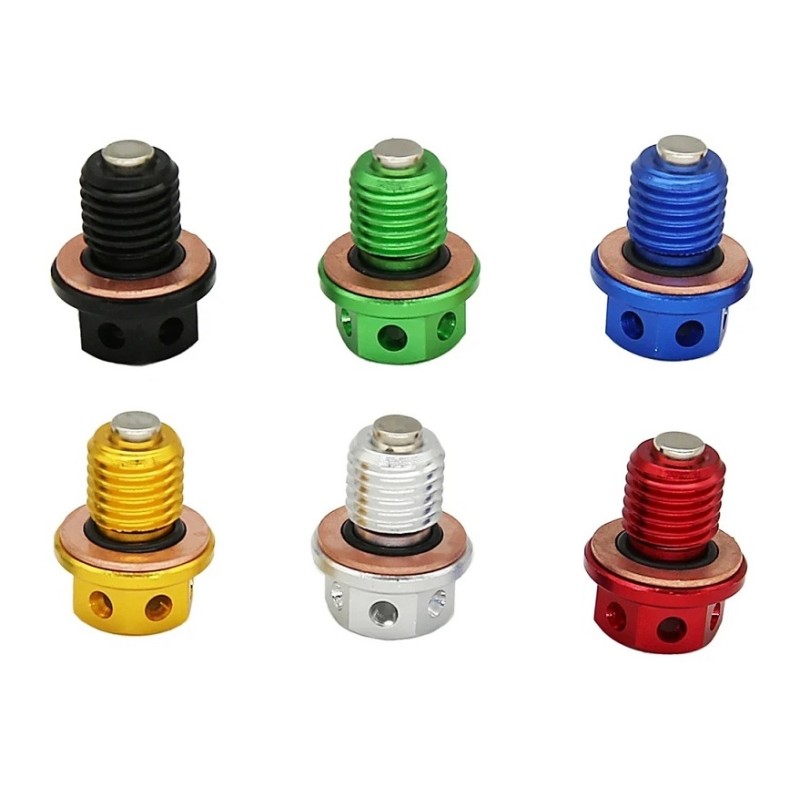 Magnetic drain plug cnc